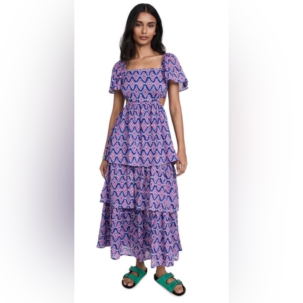 Banjanan Bonnie dress in surreal dream Granada